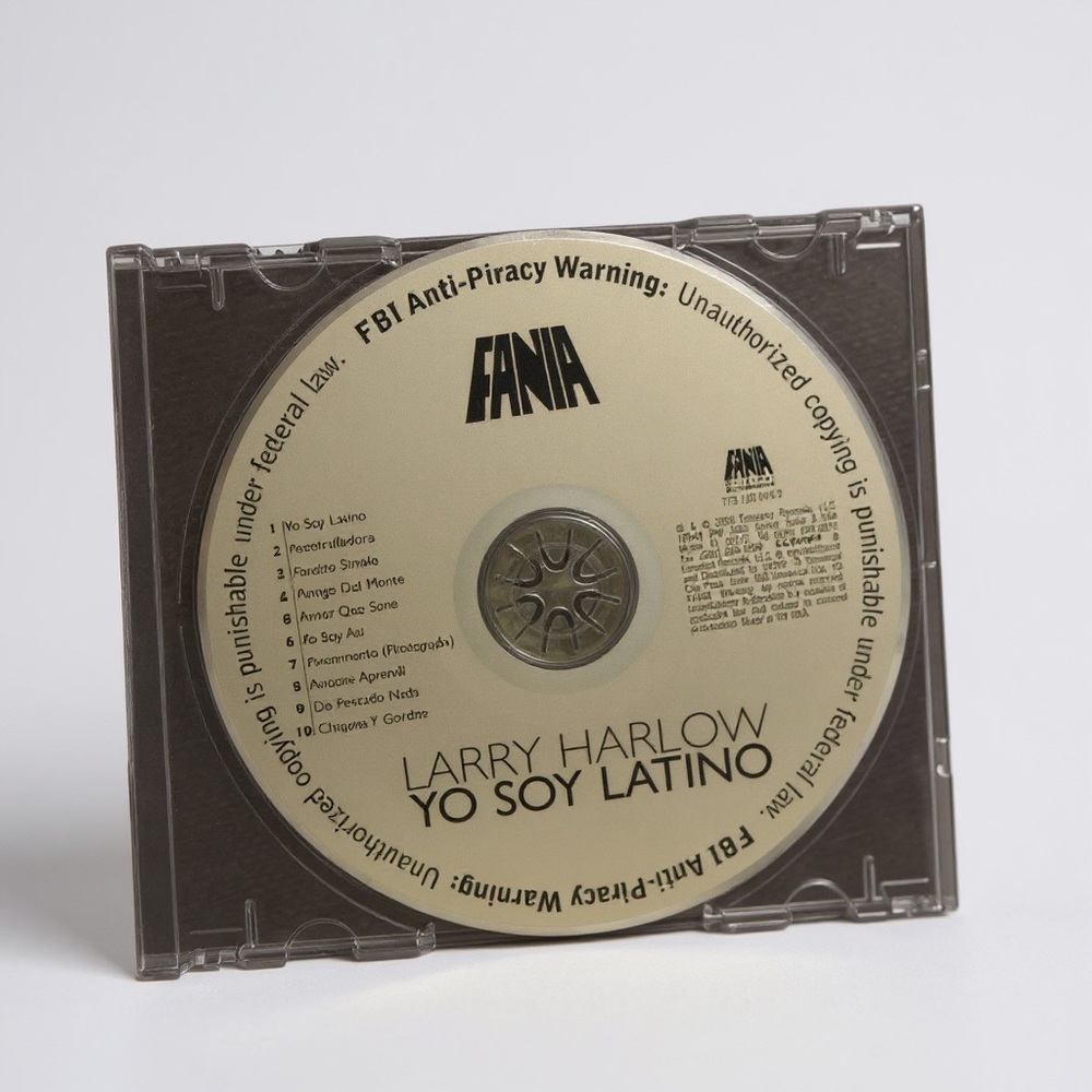 VTG CD Larry Harlow Yo Soy Latino Fania record year 2006 emusica records Spanish